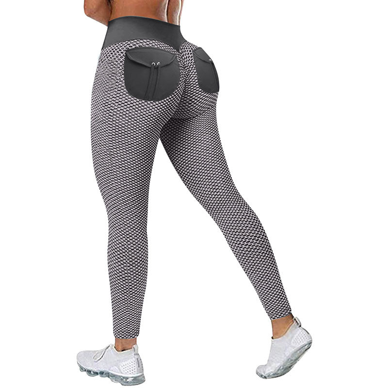 Yoga Pants with Butt Pockets